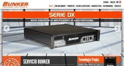 Desktop Screenshot of bunkeraudio.com